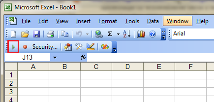 How to run a macro by clicking an icon in the Excel toolbar
